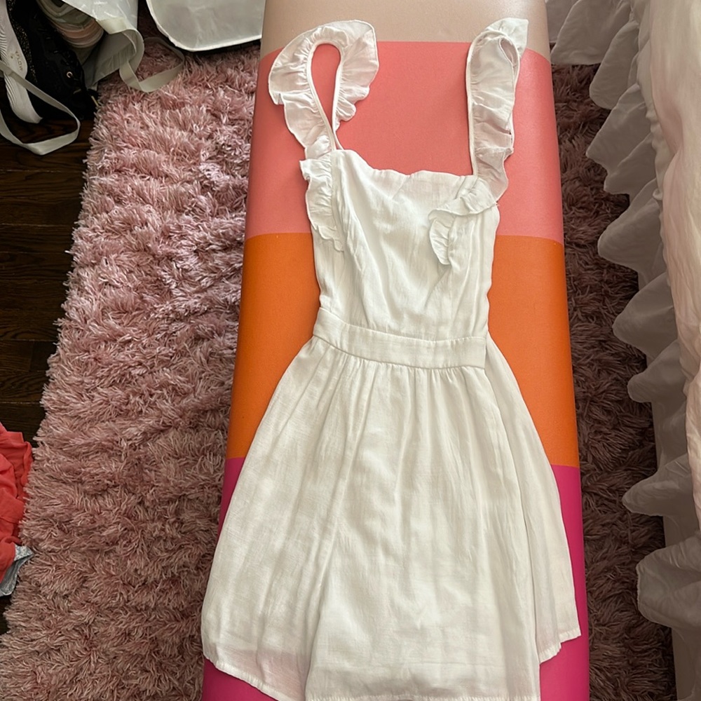 White open back Altar’d  state sundress